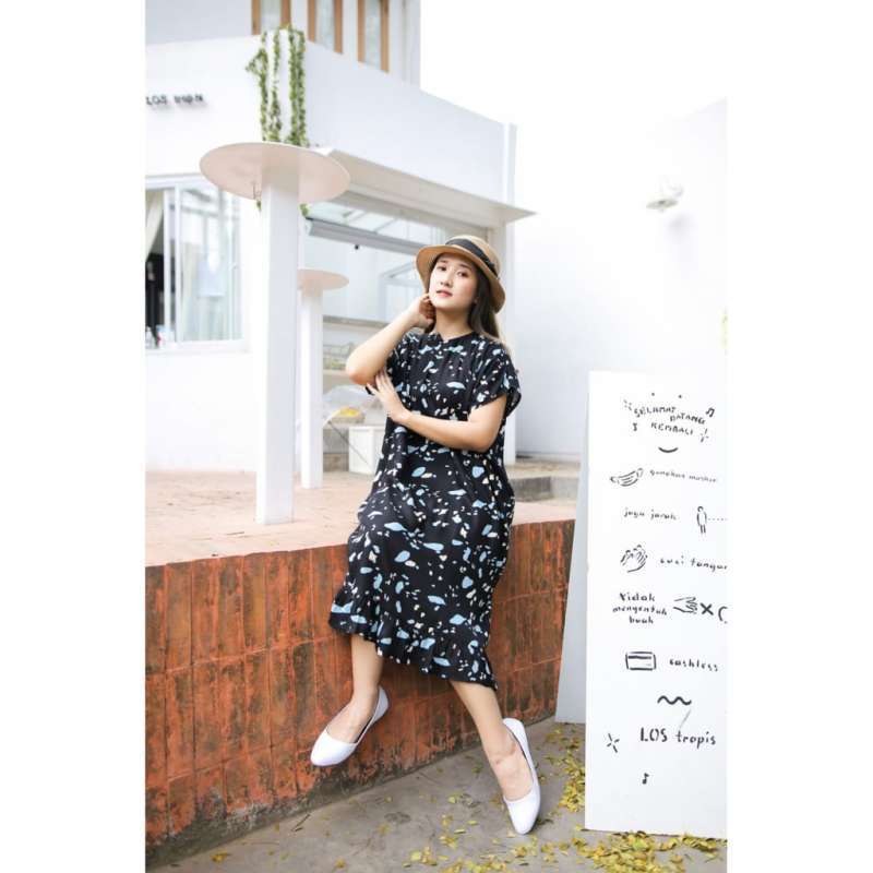 Felicia Mini Dress Daster Leopard Bisa 