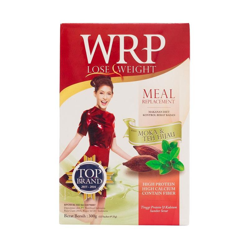 Jual Wrp Meal Replacement Mocca Green Tea Suplemen Pembakar Lemak 300 G 6 Sachet Murah Mei 2021 Blibli
