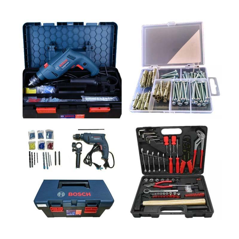 Bosch GSB 550 Freedom Paket Mesin Bor 