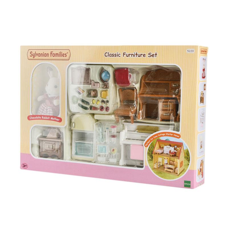 sylvanian families classic furniture set