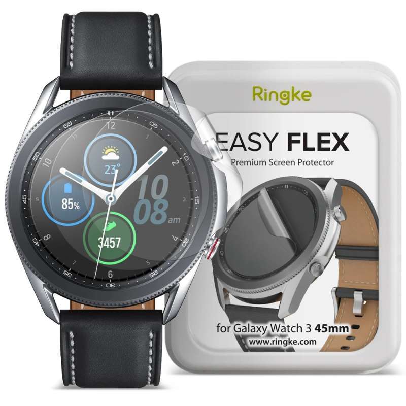 Jual Screen Protector Samsung Galaxy Watch 45mm Ringke Easy Flex - Main Image