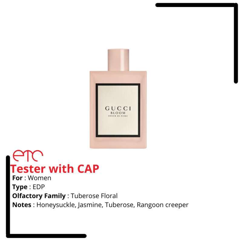 Jual Gucci Bloom Gocce di Fiori EDT 100ml Women - Tester with CAP di Seller  ETC - Kota Jakarta Barat, DKI Jakarta | Blibli