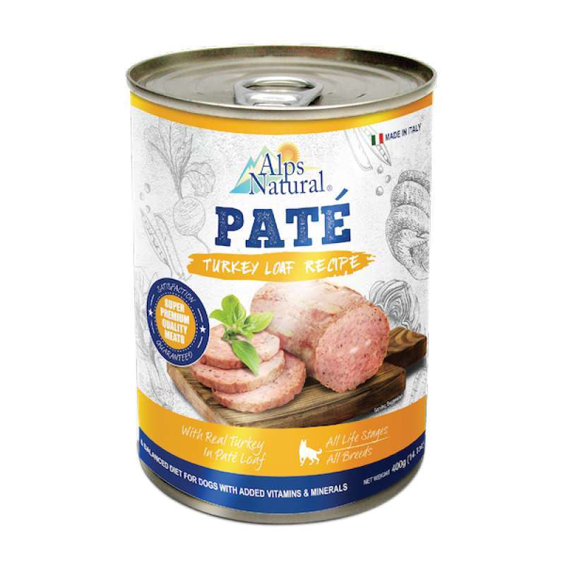 Promo Alps Natural Pate Loaf Recipe 400 Gr Makanan Anjing Dog