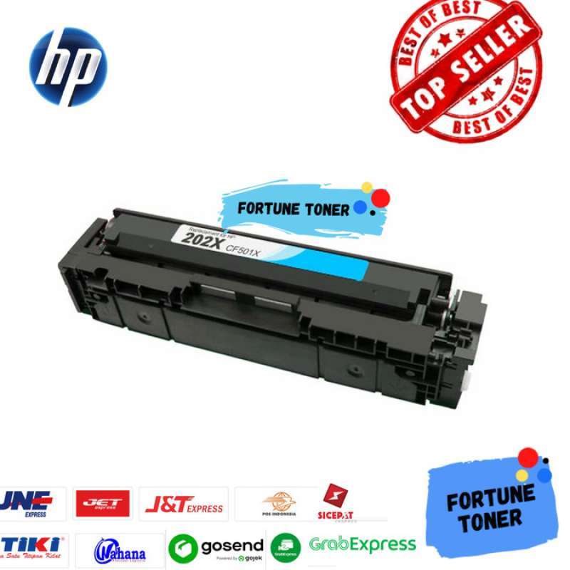 Promo Cartridge Compatible Toner HP 202A CYAN CF501A FOR HPM254 M280 M281  di Seller CANDY - Kab. Bekasi, Jawa Barat | Blibli