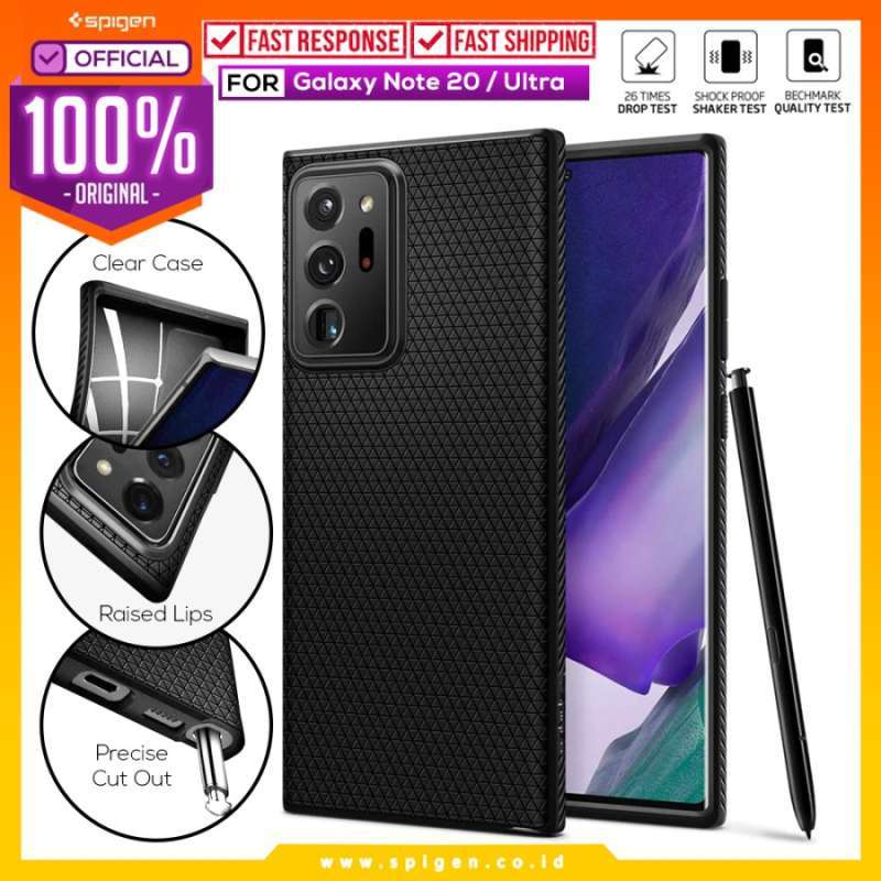 Case Samsung Galaxy Note 20 Ultra Spigen Liquid Air Softcase Casing