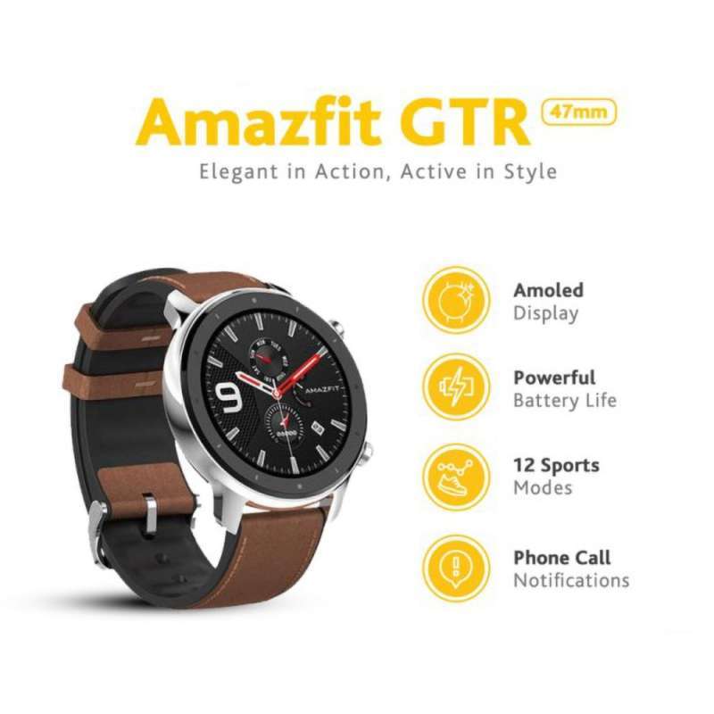 Amazfit GTR Reloj Smartwatch 47.2mm Aluminum Alloy