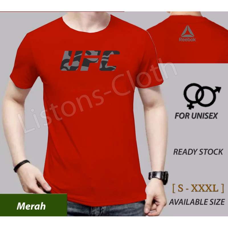 Baju hot sale ufc reebok
