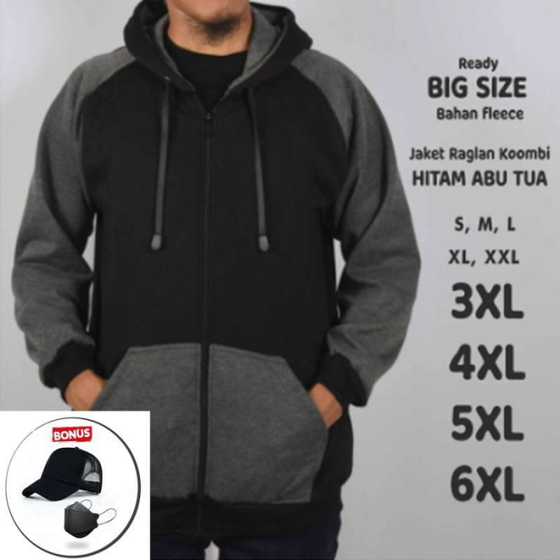 Jual Jaket Pria Big Size S M L XL XXL XXXL XXXXL XXXXXL SWEATER