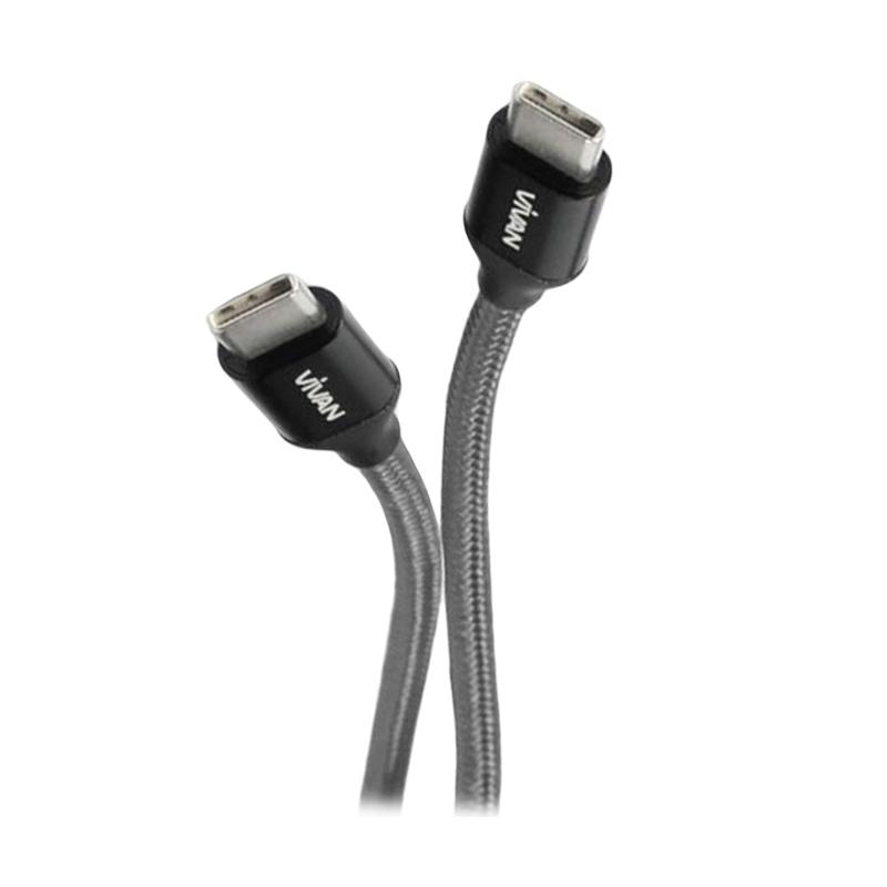 Jual Vivan Kcc100 Kevlar Type C To Type C 3a Data Cable Online