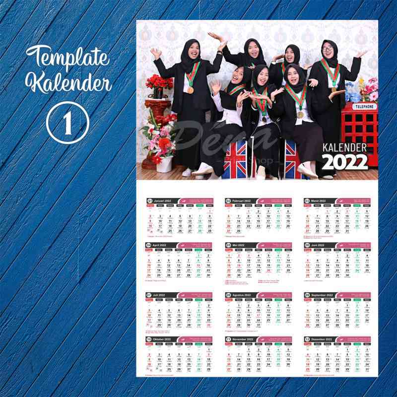 Jual Kalender 2022 Custom Pakai Fotomu Kalender Dinding di Seller Pena  Printshop - Kab. Cirebon, Jawa Barat | Blibli