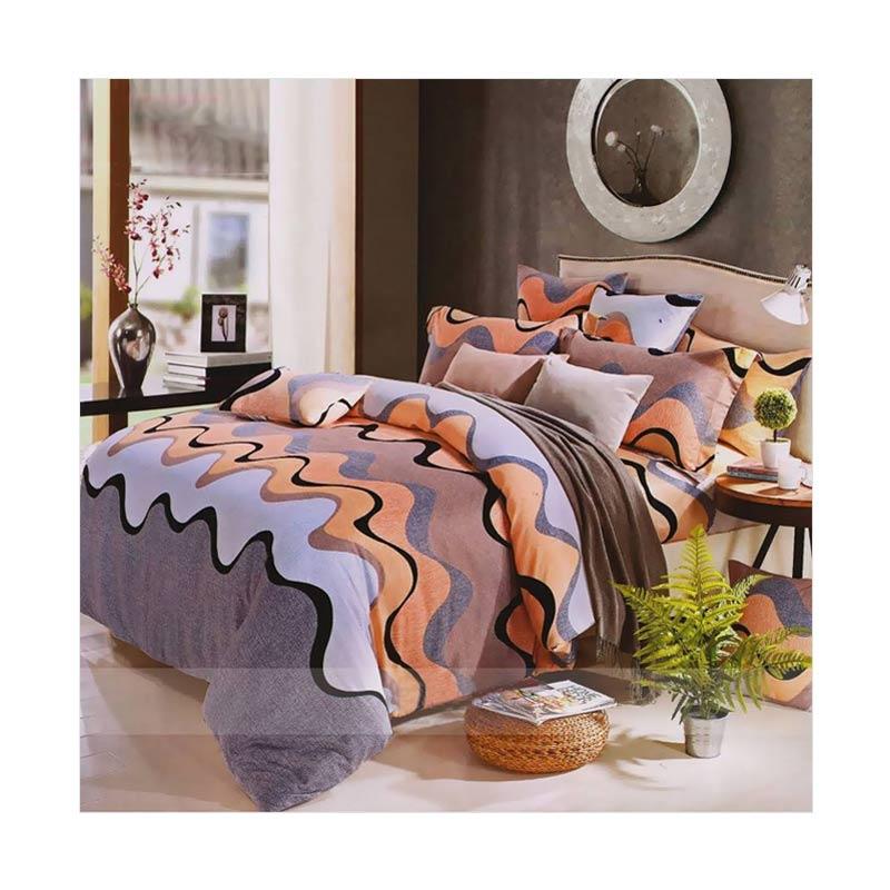 harga KING Bedsheet & Bedcover Arjuna Motif Abstrak Asiana Set Sprei [Tinggi : 20 cm