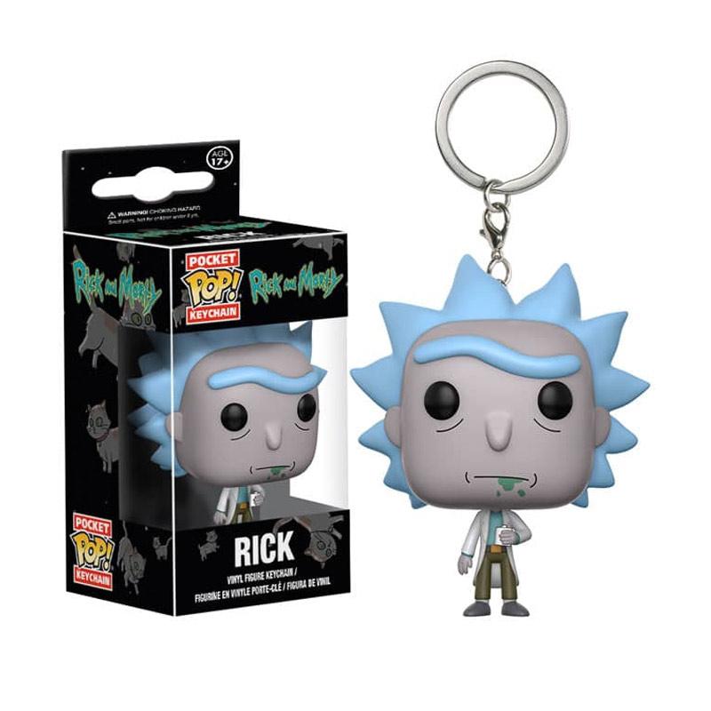 Animation Rick and Morty Rick Keychain 