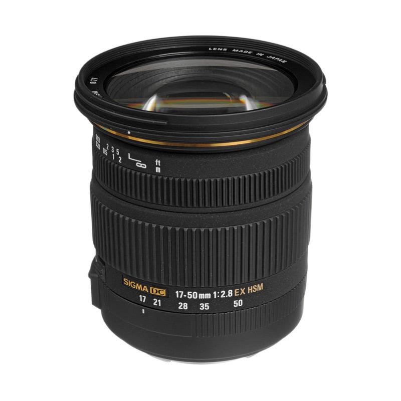 sigma 17 50mm f 2 8 ex dc os hsm lensa kamera for canon