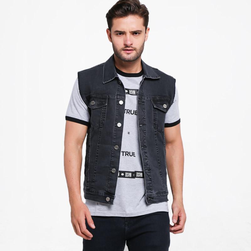 vest denim