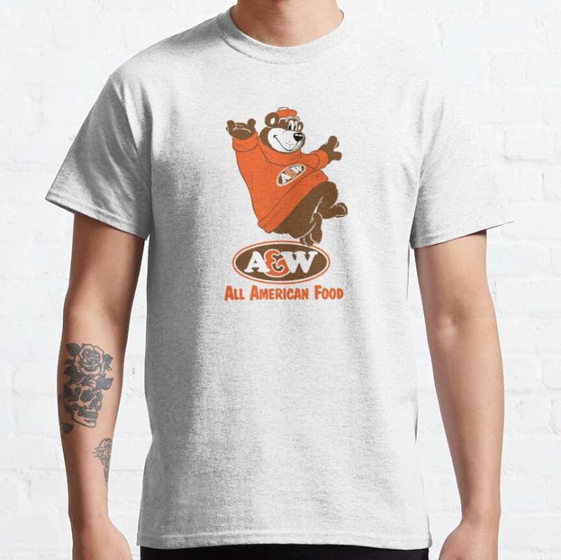 Promo Kaos A\u0026W T-Shirt Pria Wanita di 