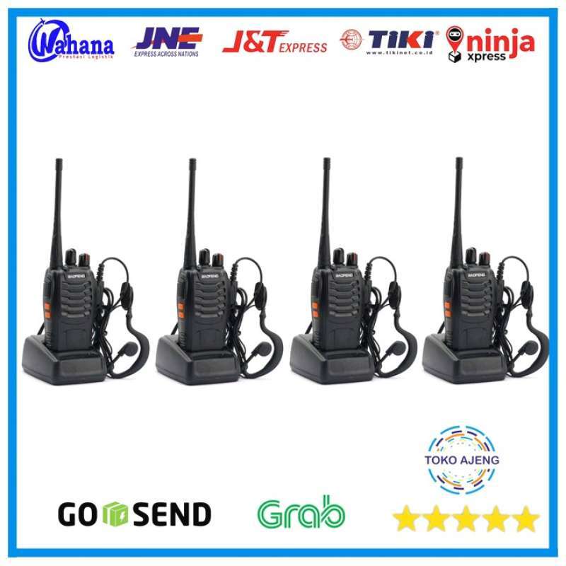 Jual Jual Paket 4 Unit Radio Ht Handy 