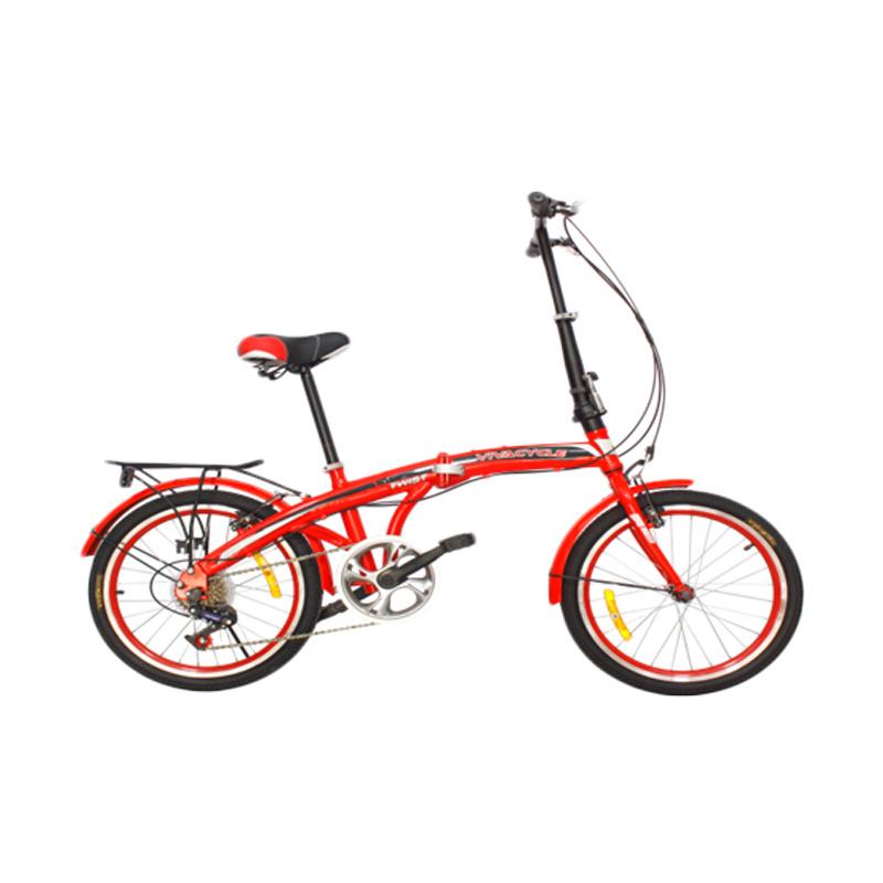 Jual Vivacycle Twist V5 0 F Sepeda Lipat Size G 20 Inch Online
