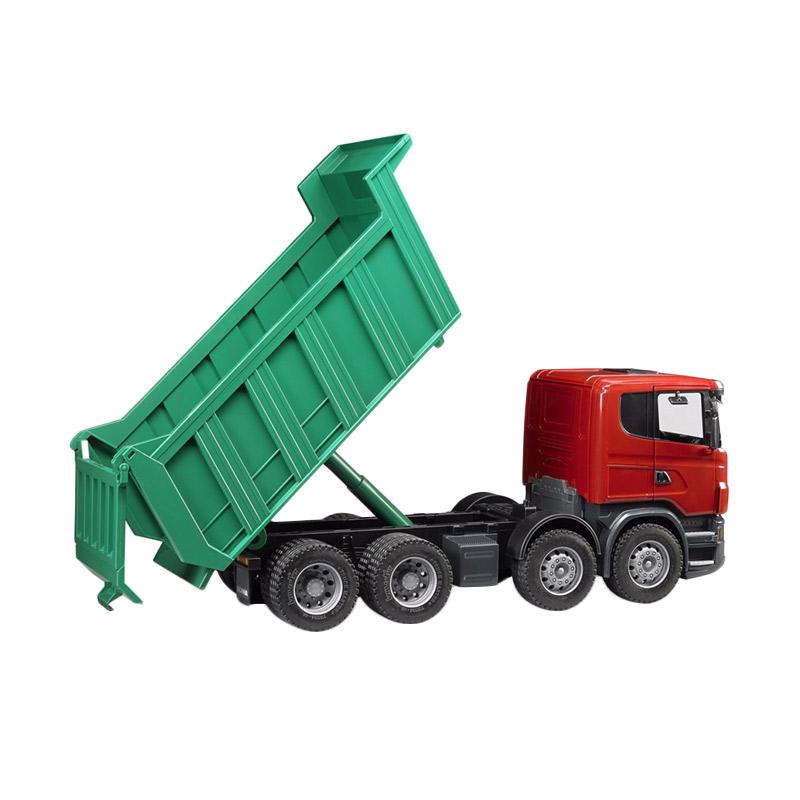 bruder toys 3550 scania r series tipper truck mainan anak