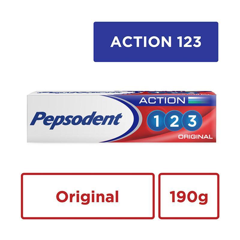 Jual Makassar Pepsodent Action 123 Original Toothpaste 190 Gr Online Desember 2020 Blibli