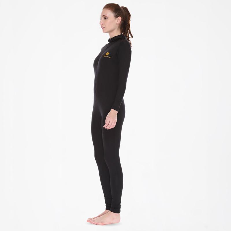Jual Tiento Wetsuit Hoodie Snorkling Diving Dewasa Muslimah Baju Renang Muslim Wanita Black Online Oktober 2020 Blibli Com