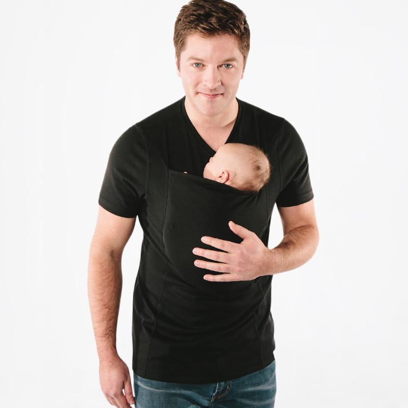 babywearing shirt for dad