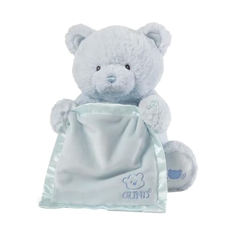 Jual Gund Peek A Boo Bear Mainan Boneka Blue Original Murah