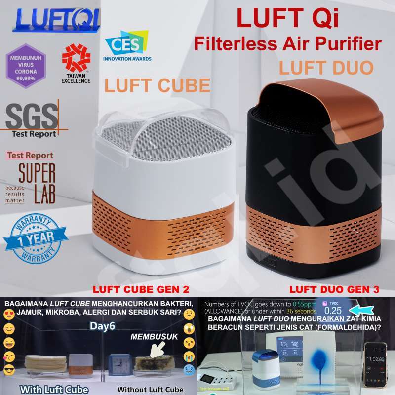 Luft duo air shop purifier