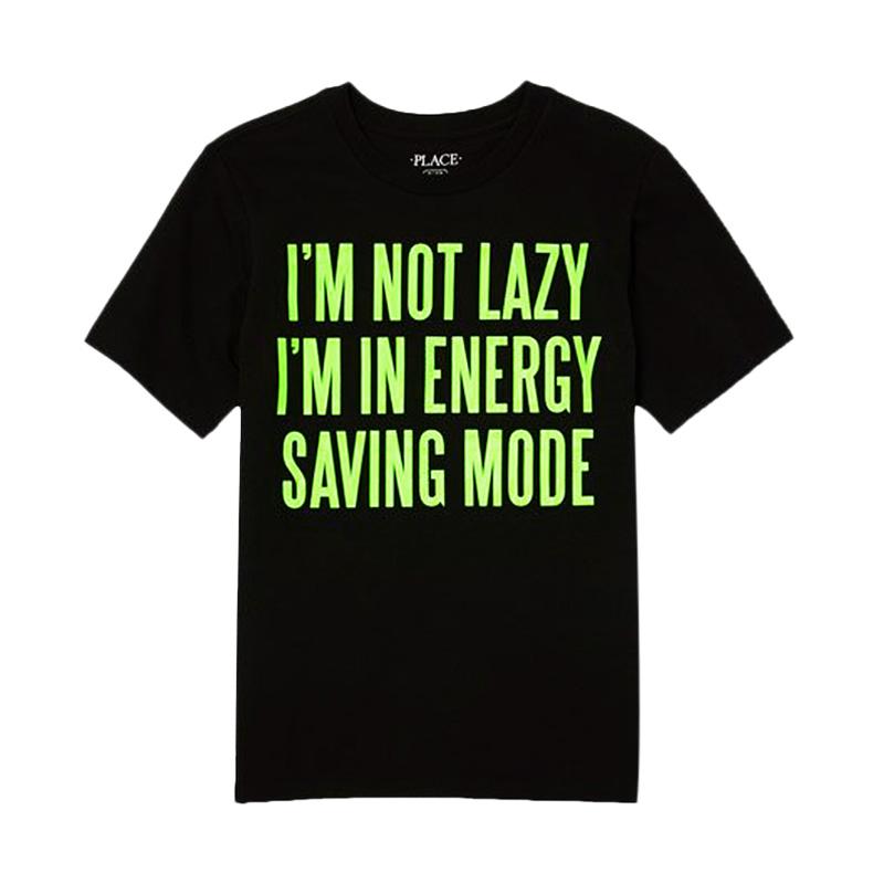 shirt Print Cotton Tee Atasan 
