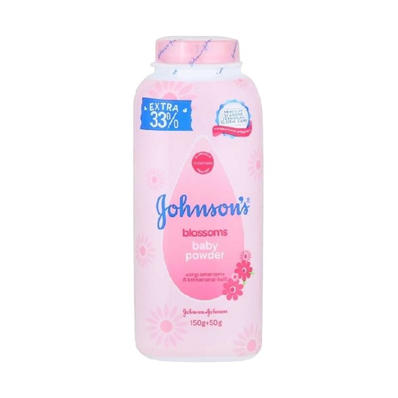 Bedak Johnson Johnson's Baby Powder Blossoms 100g Johnsons