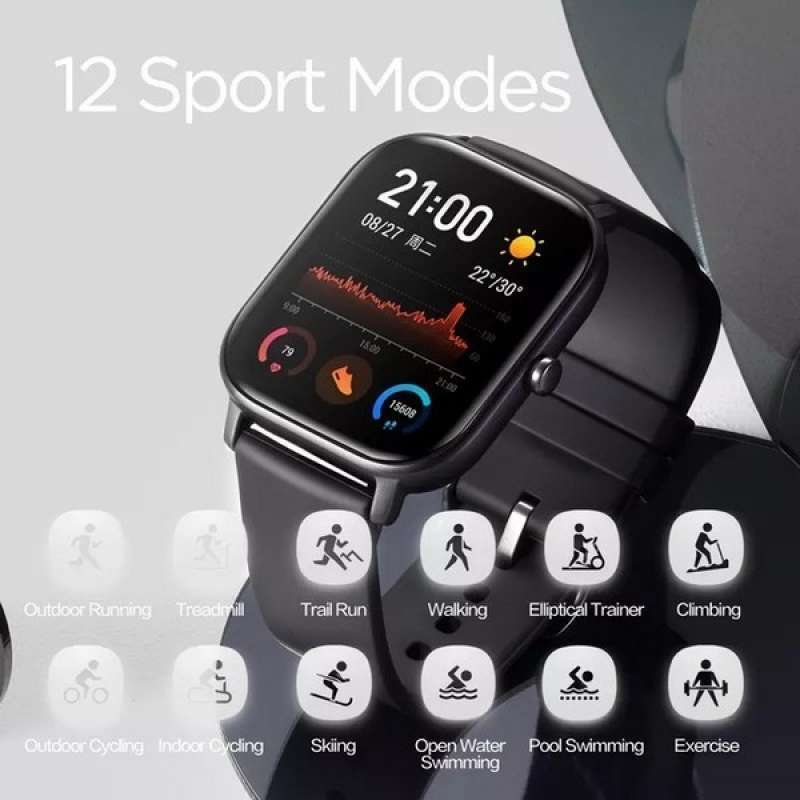 Promo Smartwatch Huami Xiaomi Amazfit Gts Versi Int'L Grs Resmi-Dessert Gold  di Seller HoliDick - Kota Jakarta Barat, DKI Jakarta | Blibli