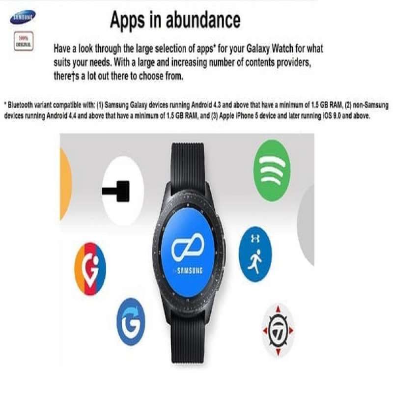 Jual Samsung Galaxy Watch 46mm - Silver | eraspace.com