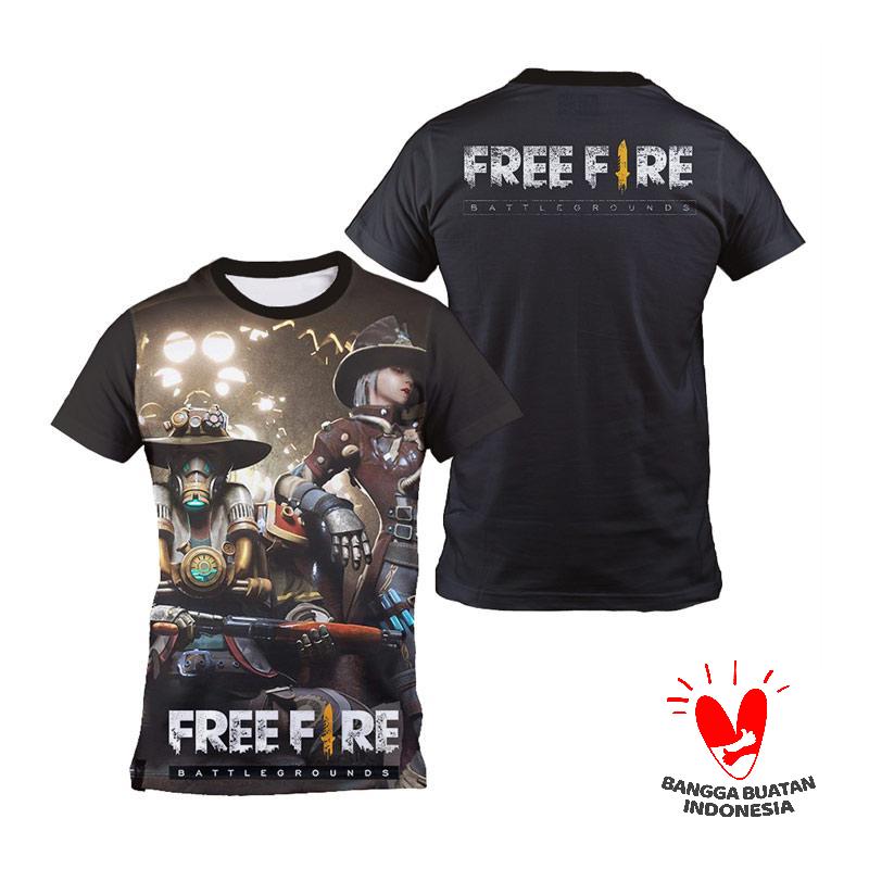 Jual Kaosedhewe Free Fire Ad05 Full Print Kaos Jersey T Shirt