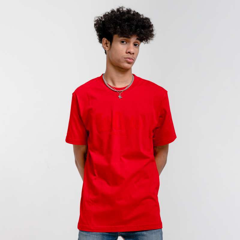 Jual Lee Cooper T-shirt Logo Type Red 