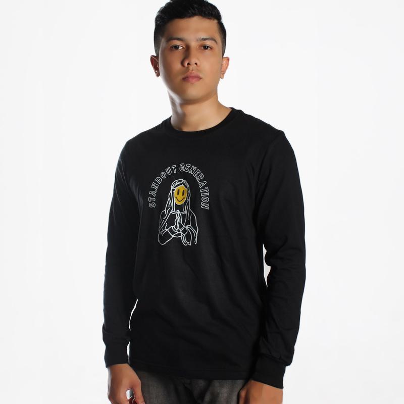 long sleeve printed t shirts