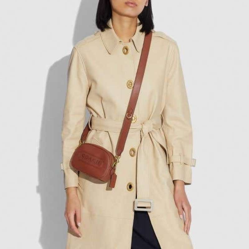 Camera Crossbody With Coach Badge 