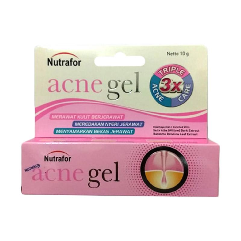 Jual Nutrafor Acne Gel Obat Jerawat 10 G Online Desember 2020 Blibli