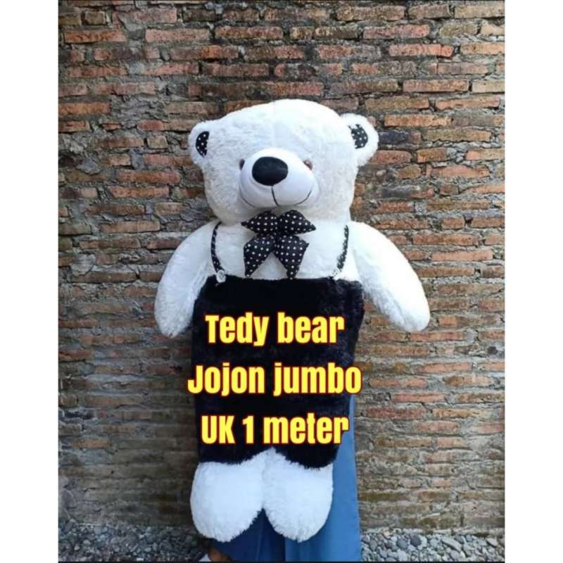 Boneka Teddy Bear Jojon Jumbo METER