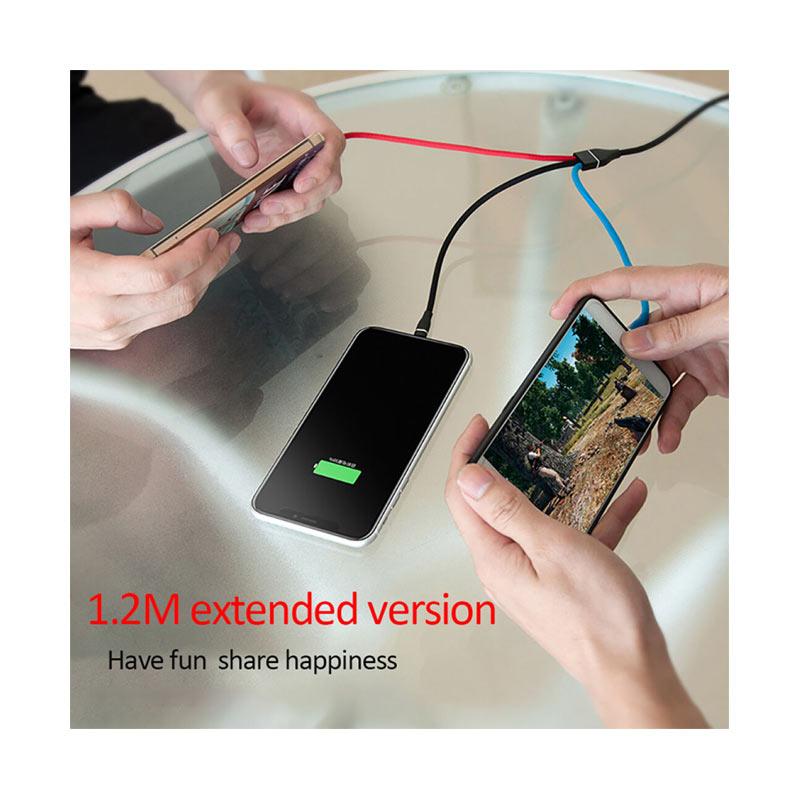 Promo Joyseus Kb0040 3in1 Lighting Micro USB Type-c Data Cable