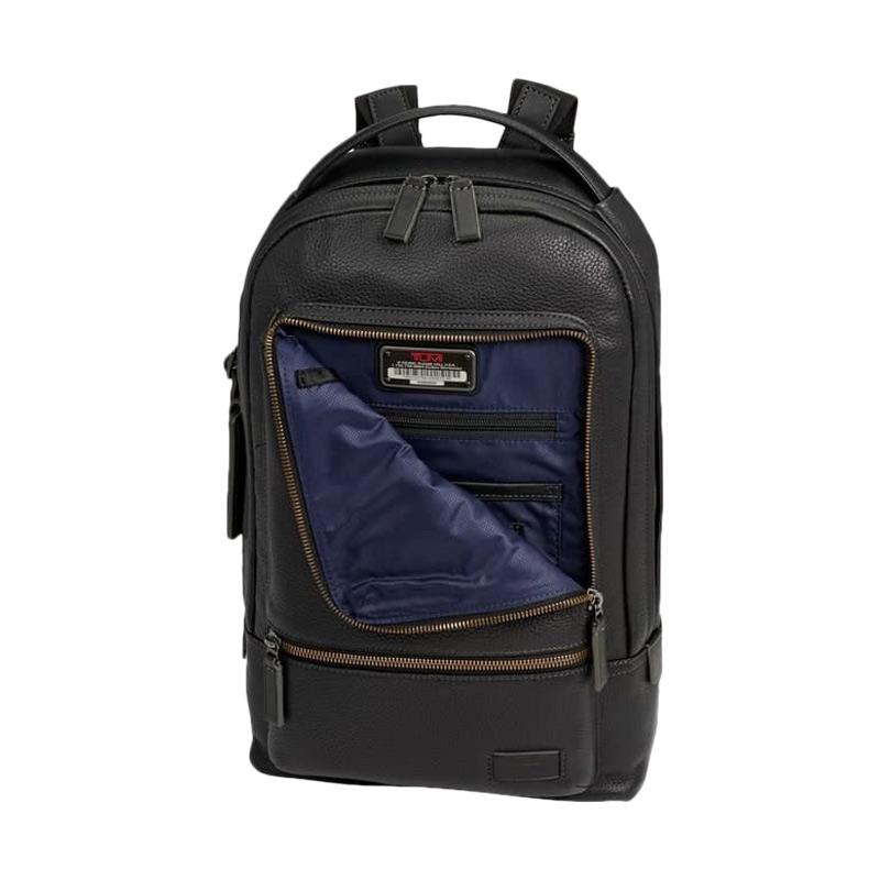 Jual TUMI Harrison Winsor Leather Backpack Black 63009DP di