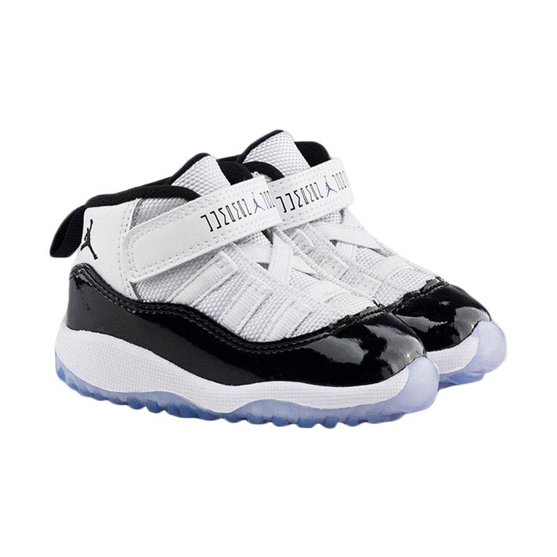 Jual Nike Air Jordan 11 Concord Td Toddler Kids Sneakers Sepatu Basket Anak Black White Online November 2020 Blibli Com
