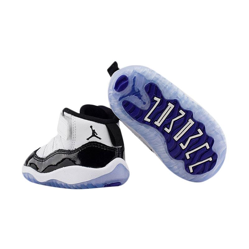 Jual Nike Air Jordan 11 Concord Td Toddler Kids Sneakers Sepatu Basket Anak Black White Online November 2020 Blibli Com