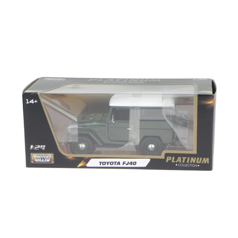 Jual Motormax Modelcar 79323 Toyota Fj 40 Land Cruiser Hardt Diecast Green W 1 24 Online Februari 2021 Blibli