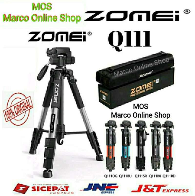 Promo Zomei Q116 Tripod Camera Pro For Dslr mirorless projektor video Syuting hp etc Diskon 38 Di Seller Marco Online Shop Kantor Magazzino Digital Kota Jakarta Utara Blibli