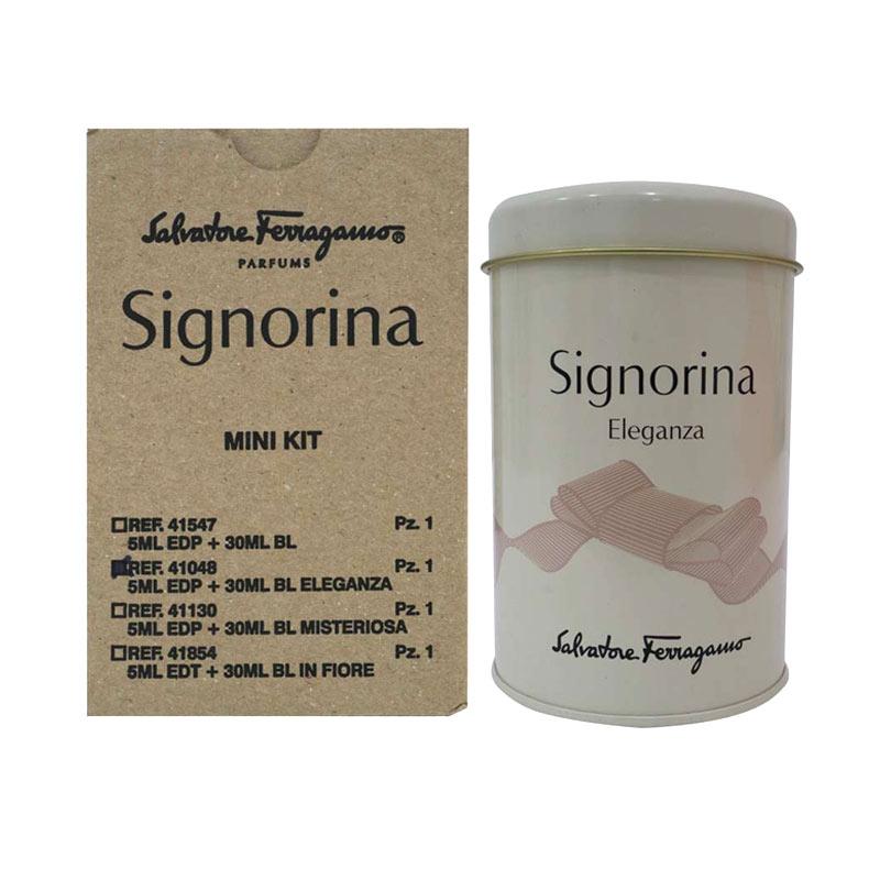 Jual Salvatore Ferragamo Signorina Eleganza Set Parfum Miniatur Online Desember 2020 Blibli