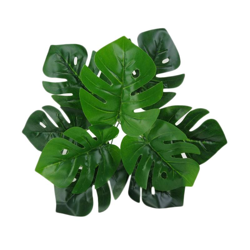 Wallpaper Jual Bluelans Foliage Green Indoor Outdoor Artificial Plant Office HD