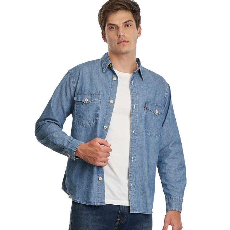 Jual Levi's Relaxed Fit Western Organic Ctn Chambray Light (A1919-0003) di  Seller Levi's Men Official Store - Kota Tangerang Selatan, Banten | Blibli