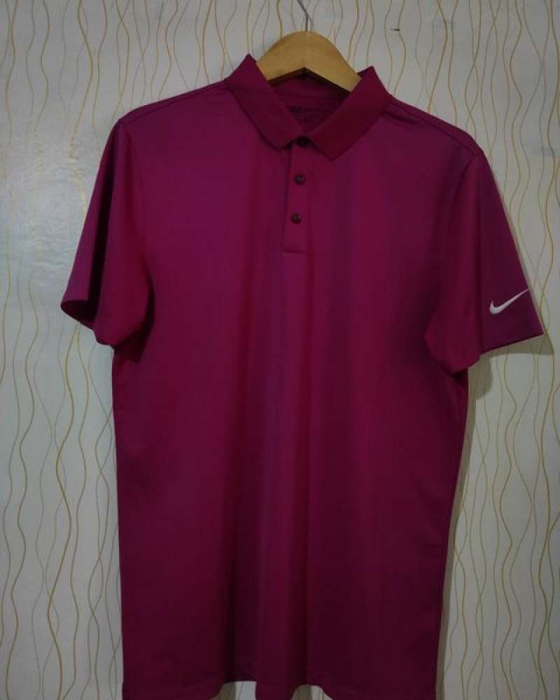 Jual Kaos Polo Nike Golf Ungu Polos di 