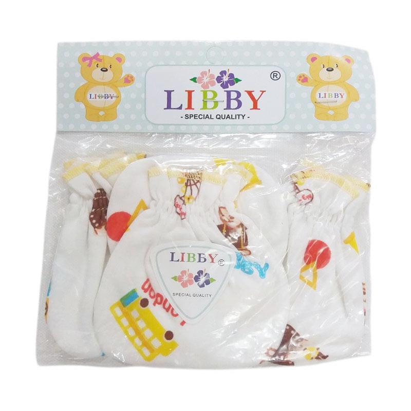 Libby Set Sarung Tangan dan Kaki Bayi Motif Random - Multicolor