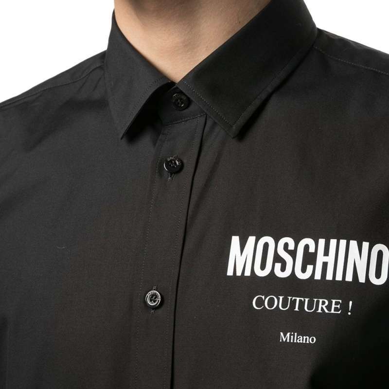 Jual Moschino Shirt Logo Print Short 