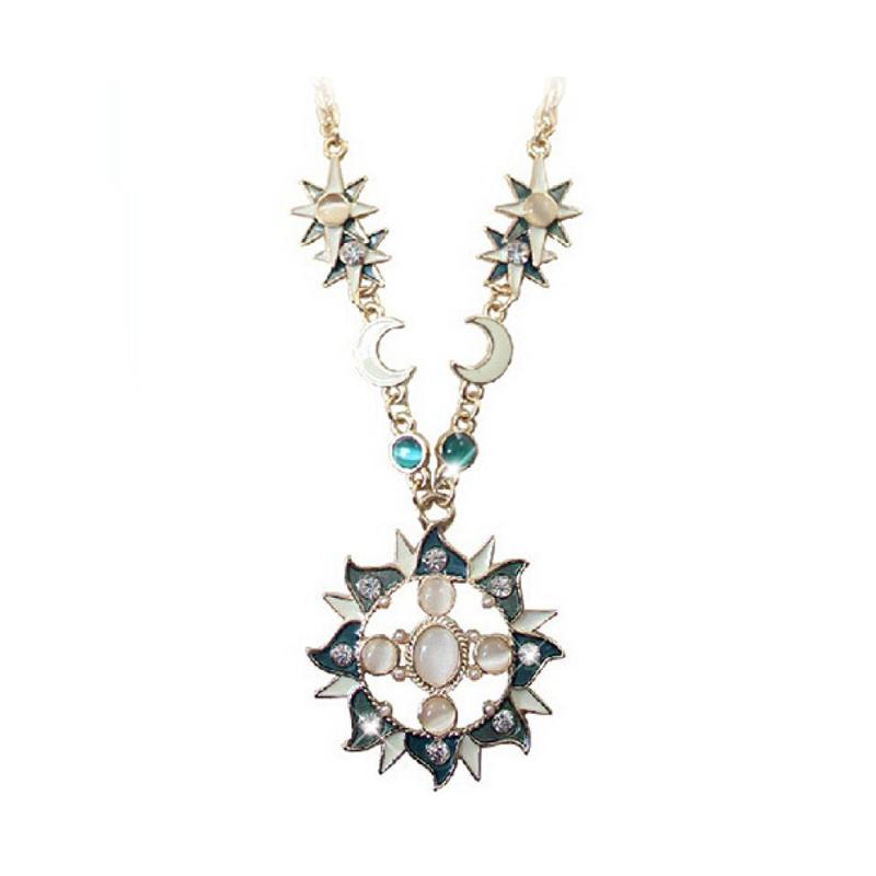 Long Chain Sweater Necklace Jewelry 
